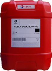 RUBIA TIR 8600 10W40 20L  TOTAL ΛΙΠΑΝΤΙΚΑ