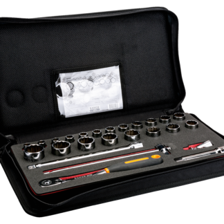 BAHCO 7825DST 1/2" ΣΕΤ ΜΕ ΚΑΡΥΔΑΚΙΑ ΣΕ ΥΦΑΣΜΑΤΙΝΗ ΘΗΚΗ 25 ΤΕΜΑΧΙΩΝ