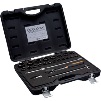 BAHCO 7825MHP ΣΕΤ ΜΕ ΚΑΡΥΔΑΚΙΑ 1/2'' ΜΕΤΑΛΛΙΚΗ ΚΑΣΕΤΙΝΑ