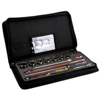 BAHCO 7827DST 1/2" ΣΕΤ ΚΑΡΥΔΑΚΙΑ ΣΕ ΥΦΑΣΜΑΤΙΝΗ ΘΗΚΗ 27 ΤΕΜΑΧΙΩΝ