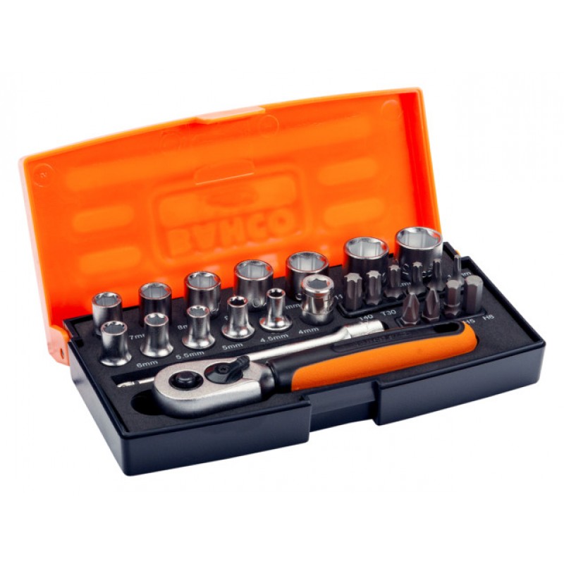 BACHO SBSL25 1/4" ΣΕΤ ΜΕ ΚΑΡΥΔΑΚΙΑ 25 ΤΕΜΑΧΙΩΝ