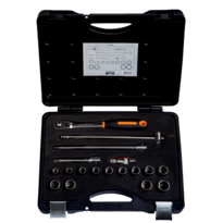 BAHCO 7818DS ΣΥΛΛΟΓΗ ΜΕ ΚΑΡΥΔΑΚΙΑ 1/2'' ΜΕΤΑΛΛΙΚΗ ΚΑΣΕΤΙΝΑ 18 ΤΕΜΑΧΙΩΝ