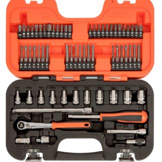 BAHCO SL65 ΣΕΤ ΚΑΡΥΔΑΚΙΑ 1/4" ΜΕ ΕΞΑΓΩΝΙΚΟ ΜΕΤΡΙΚΟ ΠΡΟΦΙΛ ΚΑΙ ΚΑΣΤΑΝΙΑ 65 ΤΕΜΑΧΙΩΝ