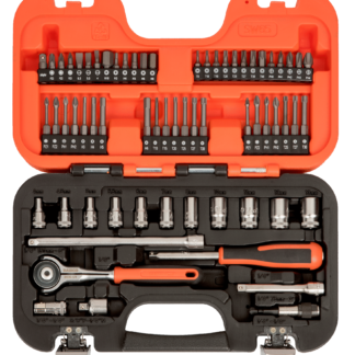 BAHCO SW65 ΣΕΤ ΚΑΡΥΔΑΚΙΑ 1/4" ΜΕ ΕΞΑΓΩΝΙΚΟ ΜΕΤΡΙΚΟ ΠΡΟΦΙΛ ΚΑΙ ΚΑΣΤΑΝΙΑ 65 ΤΕΜΑΧΙΩΝ