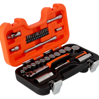 BAHCO SL34 ΣΕΤ ΜΕ ΚΑΡΥΔΑΚΙΑ 34 ΤΕΜΑΧΙΩΝ 3/8'' ΜΕ ΛΕΠΤΗ ΚΑΣΤΑΝΙΑ