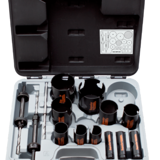 BAHCO 3833-SET-208 ΣΕΤ ΠΟΤΗΡΟΤΡΥΠΑΝΩΝ ΚΑΤΑΣΚΕΥΩΝ ΠΟΛΛΑΠΛΩΝ ΕΦΑΡΜΟΓΩΝ SUPERIOR 15 ΤΕΜΑΧΙΑ 