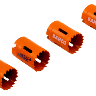 BAHCO 3830-4P ΔΙΜΕΤΑΛΛΙΚΑ ΠΟΤΗΡΟΤΡΥΠΑΝΑ SANDFLEX ΣΥΣΚΕΥΑΣΙΑ ΤΩΝ 4