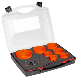 BAHCO 3834-SET -72-35/83 ΣΕΤ ΔΙΜΕΤΑΛΛΙΚΟΥ ΠΟΤΗΡΟΤΡΥΠΑΝΟΥ SANDFLEX 35MM - 83MM - 9 ΤΕΜΑΧΙΑ 