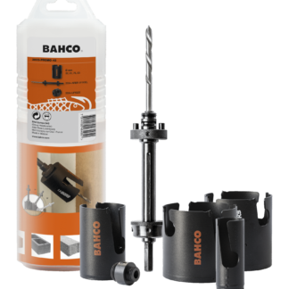 BAHCO 3833-PROMO-42 ΠΟΤΗΡΟΤΡΥΠΑΝΟ SUPERIOR ΠΟΛΛΑΠΛΩΝ ΚΑΤΑΣΚΕΥΩΝ ΣΕΤ 32MM -83MM - 6 ΤΕΜΑΧΙΩΝ 