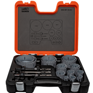 BAHCO 3832 -SET-164-ES ΣΕΤ ΠΟΤΗΡΟΤΡΥΠΑΝΩΝ ΜΕ ΑΚΡΟ ΚΑΡΒΙΔΙΟΥ ΓΙΑ ΑΝΟΞΕΙΔΩΤΟ ΧΑΛΥΒΑ 16ΜΜ-114 ΜΜ 20 ΤΕΜΑΧΙΑ