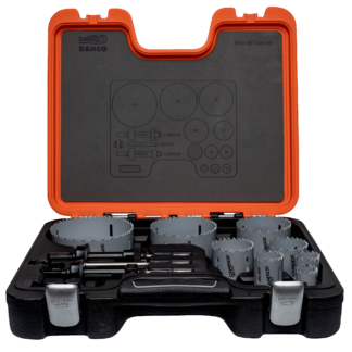 BAHCO 3832-SET-84-ES ΣΥΛΛΟΓΗ ΜΕ ΠΟΤΗΡΟΤΡΥΠΑΝΑ ΜΕ ΑΚΡΗ ΚΑΡΒΙΔΙΟΥ ΓΙΑ ΑΝΟΞΕΙΔΩΤΑ 25MM-114MM - 12 ΤΕΜΑΧΙΑ 