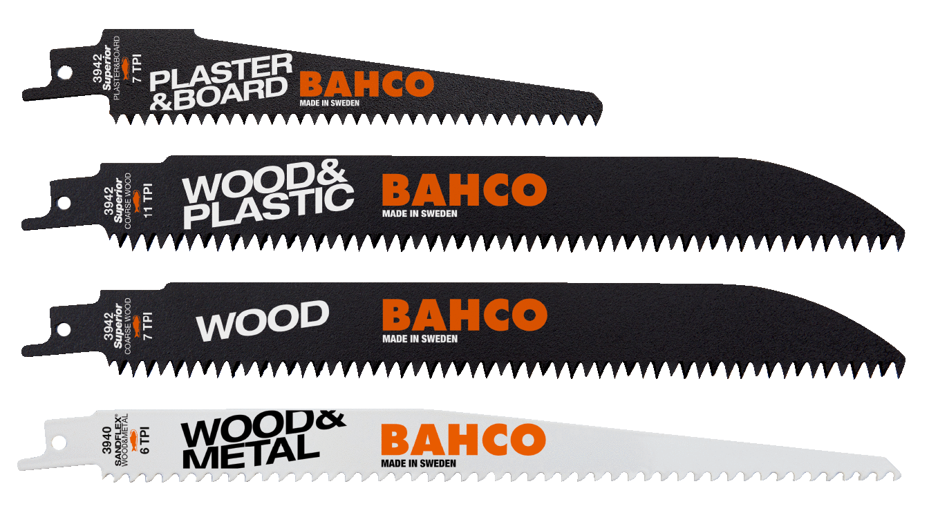 BAHCO 3942-WOOD-SET-5P ΣΕΤ ΜΕ ΛΑΜΕΣ ΣΠΑΘΟΣΕΓΑΣ ΓΙΑ ΞΥΛΟ - 5 ΤΕΜ
