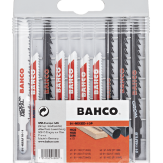 BAHCO 91-MIXED-10P ΣΕΤ ΛΕΠΙΔΩΝ ΣΕΓΑΣ ΓΙΑ ΞΥΛΟ ΚΑΙ ΜΕΤΑΛΛΑ 10 ΤΕΜΑΧΙΑ 