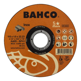 BAHCO 391-T41-I ΛΕΙΑΝΤΙΚΟΙ ΔΙΣΚΟΙ ΚΟΠΗΣ ΥΨΗΛΗΣ ΑΠΟΔΟΣΗΣ ΓΙΑ INOX