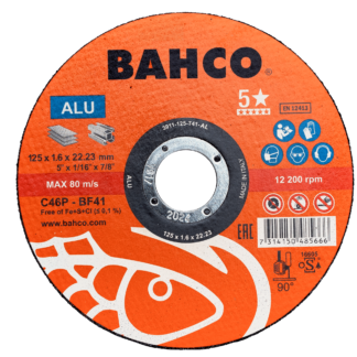 BAHCO 391-Τ41_ALU ΛΕΙΑΝΤΙΚΟΙ ΔΙΣΚΟΙ ΚΟΠΗΣ ΥΨΗΛΗΣ ΑΠΟΔΟΣΗΣ ΓΙΑ ΑΛΟΥΜΙΝΙΟ