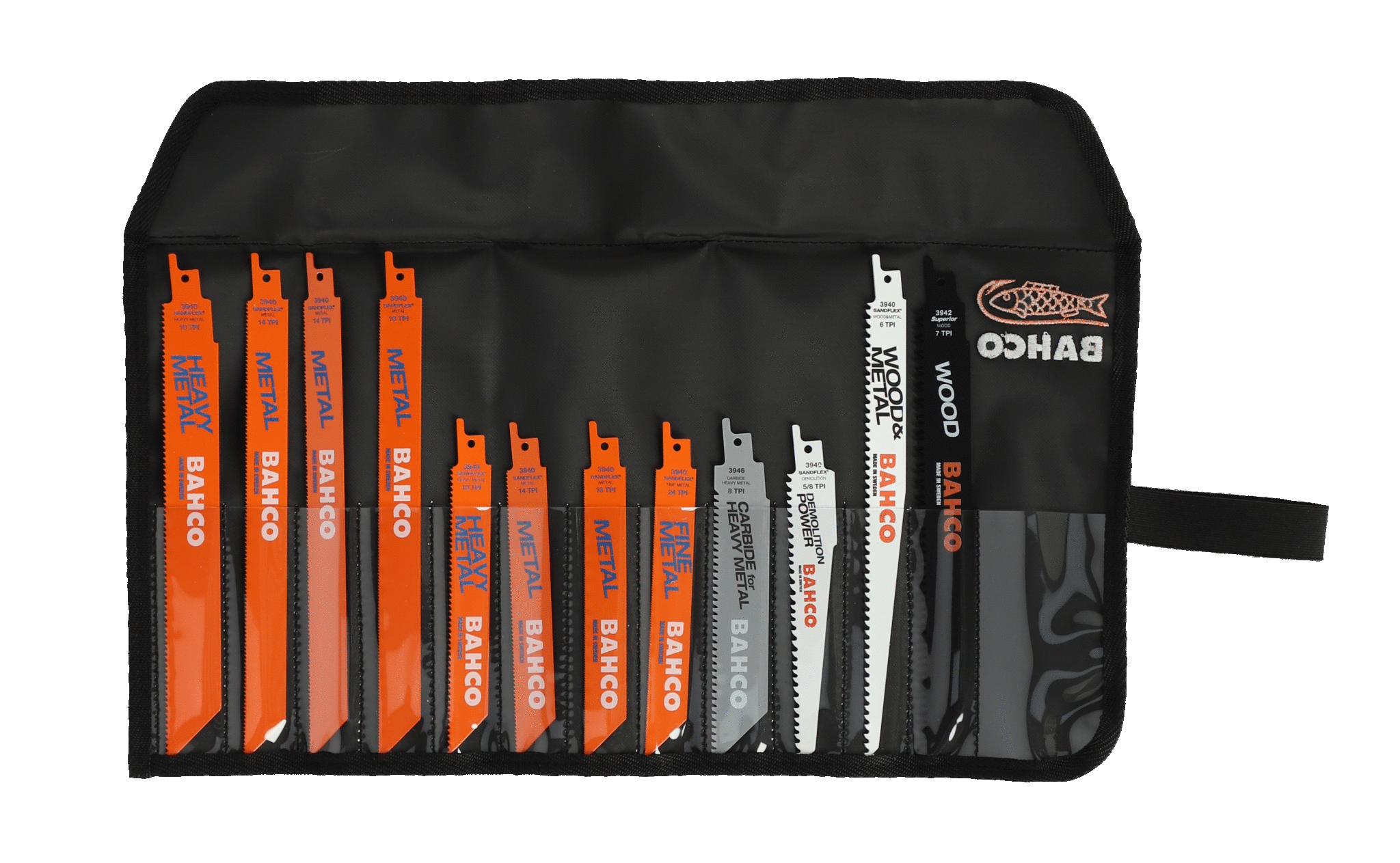 BAHCO 3940-METAL-SET-12P ΣΕΤ ΔΙΜΕΤΑΛΛΙΚΕΣ ΛΑΜΕΣ ΣΠΑΘΟΣΕΓΑΣ ΓΙΑ ΜΕΤΑΛΛΟ -12 ΤΕΜ