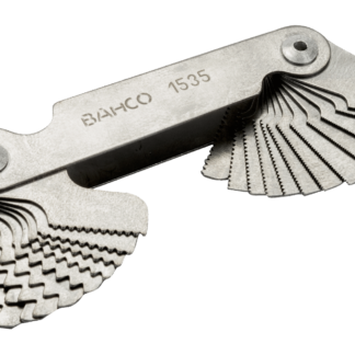 BAHCO 1537 ΦΙΛΕΡ ΜΕΤΡΙΚΟ 60 ° ΚΑΙ ΑΓΓΛΙΚΩΝ ΠΡΟΔΙΑΓΡΑΦΩΝ ΒΙΔΑΣ 55 °