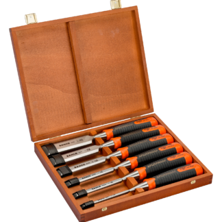 BAHCO 434-S6-EUR ΣΕΤ 6 ΤΕΜ ΣΚΑΡΠΕΛΑ ΠΕΡΑΣΤΑ ERGO ΣΕ ΞΥΛΙΝΟ ΚΟΥΤΙ