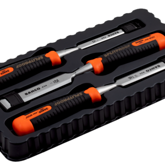 BAHCO 434-S3-EUR ΣΕΤ 3 ΤΕΜ ΣΚΑΡΠΕΛΑ ΠΕΡΑΣΤΑ ERGO ΣΕ ΞΥΛΙΝΟ ΚΟΥΤΙ 