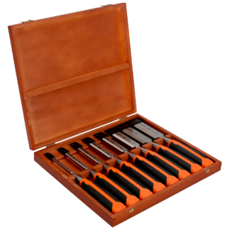 BAHCO 424P-S8-EUR ΣΕΤ 8 ΤΕΜ ΕΠΑΓΓΕΛΜΑΤΙΚΑ ΣΚΑΡΠΕΛΑ ΜΕ ΛΑΒΗ 2 ΣΥΣΤΑΤΙΚΩΝ ΣΕ ΞΥΛΙΝΟ ΚΟΥΤΙ 