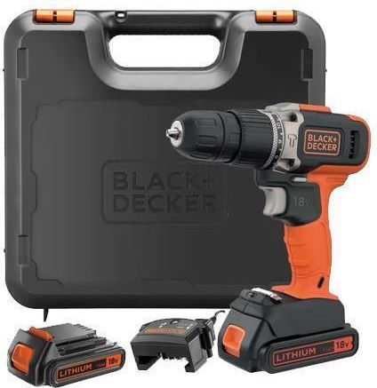 BLACK & DECKER BCD003C1K-QW ΚΡΟΥΣΤΙΚΟ ΔΡΑΠΑΝΟΚΑΤΣΑΒΙΔΟ ΜΠΑΤΑΡΙΑΣ 18V