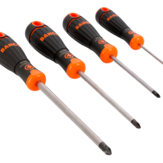 BAHCO B219.014 ΣΕΤ ΚΑΤΣΑΒΙΔΙΩΝ PHILLIPS ΜΕ ΛΑΣΤΙΧΕΝΙΑ ΛΑΒΗ 4 ΤΜΧ