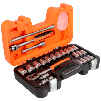 BAHCO S240-SPL ΣΕΤ ΚΑΡΥΔΑΚΙΑ 1/2" ΜΕ ΜΕΤΡΙΚΟ ΠΡΟΦΙΛ ΚΑΙ ΚΑΣΤΑΝΙΑ 24 ΤΜΧ