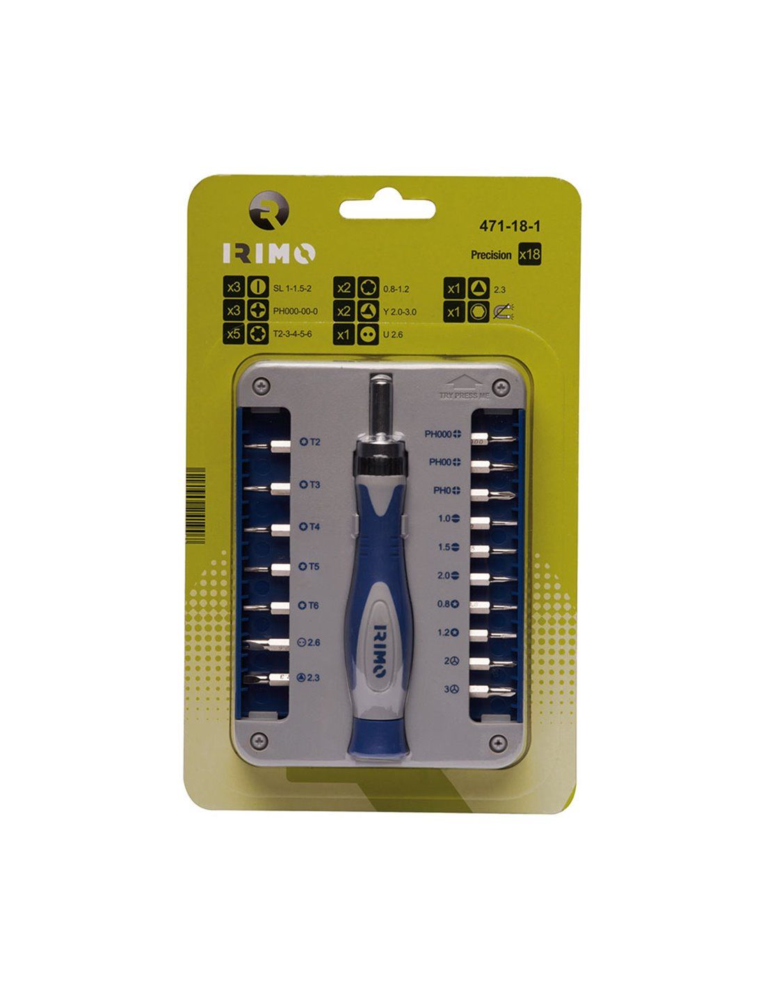 IRIMO 471-18-1 ΣΕΤ ΚΑΤΣΑΒΙΔΙ ΑΚΡΙΒΕΙΑΣ ΜΕ 17 ΜΥΤΕΣ - Image 2