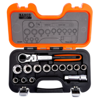 BAHCO S140T ΣΕΤ ΜΕ ΚΑΡΥΔΑΚΙΑ 1/4 ΚΑΙ 3/8 58ΤΕΜ