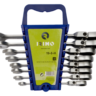 IRIMO 19-8-H ΣΕΤ ΜΕ ΓΕΡΜΑΝΟΠΟΛΥΓΩΝΑ ΚΑΣΤΑΝΙΑΣ ΜΕ ΑΡΘΡΩΤΗ ΚΕΦΑΛΗ 8 ΤΕΜ