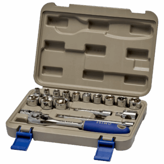 IRIMO 119-18-4 ΣΕΤ ΚΑΡΥΔΑΚΙΑ ΕΞΑΓΩΝΑ ΜΕΤΡΙΚΑ 3/8''