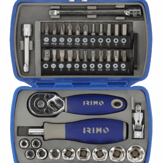 109-37-4 ΜΙΝΙ ΣΕΤ 37ΤΜΧ ΚΑΡΥΔΑΚΙΑ ΚΑΙ ΜΥΤΕΣ 1/4''