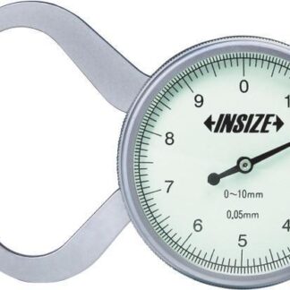 2863-10 ΠΑΧΥΜΕΤΡΟ MEΤΡΗΣΗΣ ΦΥΛΛΩΝ ΛΑΜΑΡΙΝΑΣ, PVC ΚΑΙ ΣΚΛΗΡΩΝ ΥΛΙΚΩΝ ΜΕ ΕΙΔΙΚΑ ΠΕΛΜΑΤΑ INSIZE