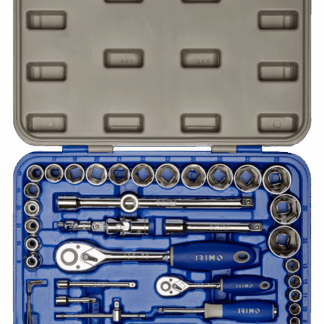 IRIMO 129-58-4 ΣΕΤ ΕΞΑΓΩΝΑ ΚΑΡΥΔΑΚΙΑ ΚΑΙ ΚΛΕΙΔΙΑ 1/2''ΜΕΤΡΙΚΑ