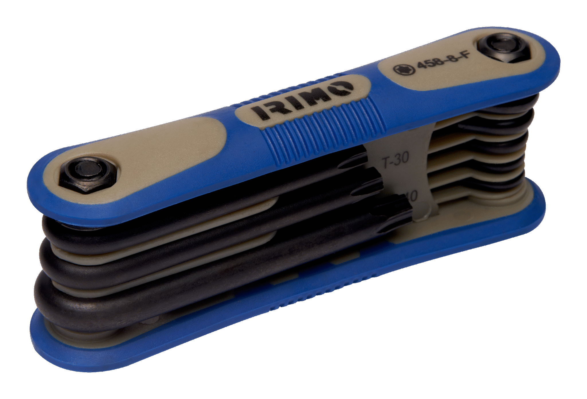 IRIMO 458-8-F ΣΕΤ ΜΕΤΡΙΚΩΝ ΚΛΕΙΔΙΩΝ TORX ΜΕ ΜΑΥΡΟ ΦΙΝΙΡΙΣΜΑ,ΠΤΥΣΣΟΜΕΝΑ 8 ΤΜΧ - Image 2