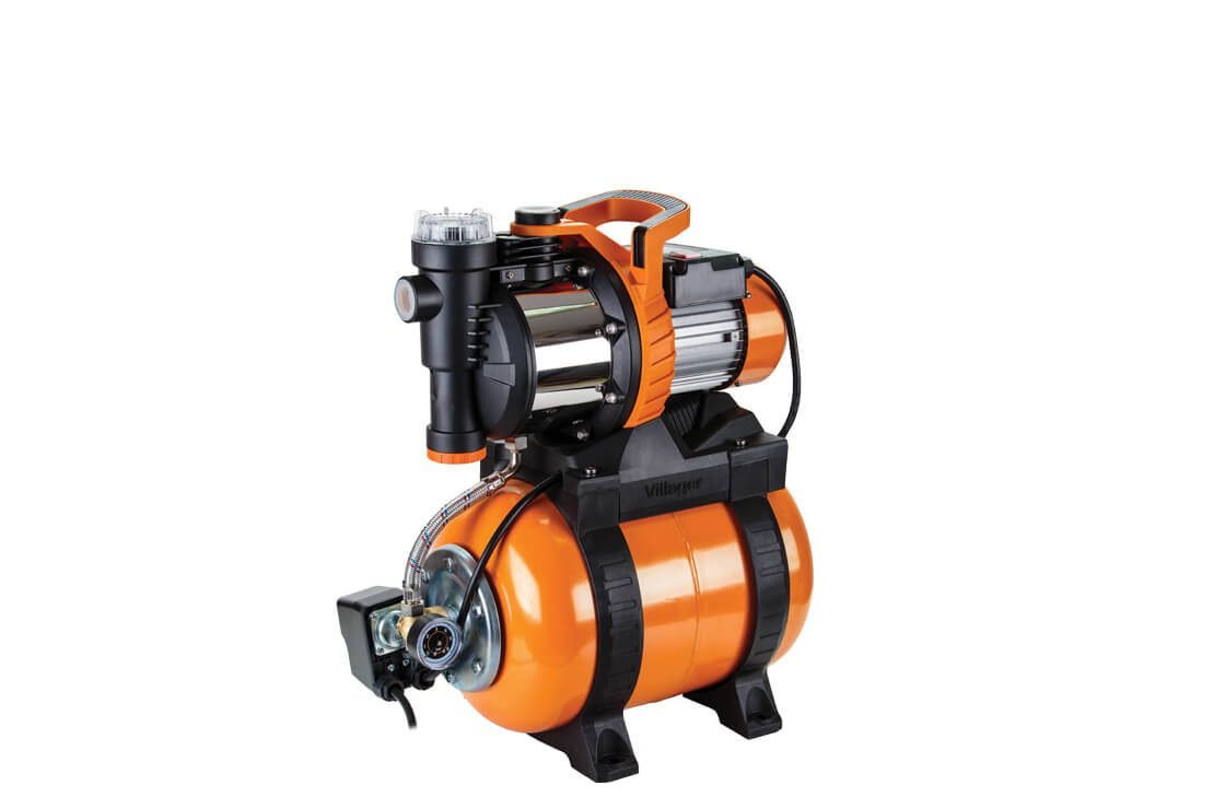 Αντλία ενίσχυσης VGP 1100 F με ενσωματωμένο φίλτρο Villager