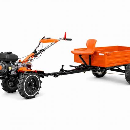 VBT 843 + TT 500 Σετ Σκαπτικό Μηχάνημα Villager VTB 843 PRIME (7 HP) με Ρυμούλκα Μεταφοράς (500 kg)